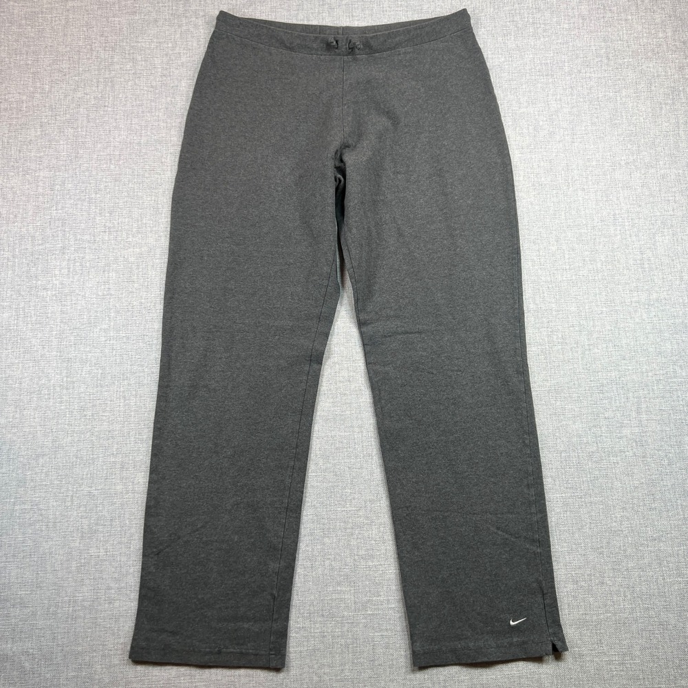 Vintage Y2K Nike Women's Classic Fit Stretch Lounge‎ Pants Gray XL x 31" Lounge
